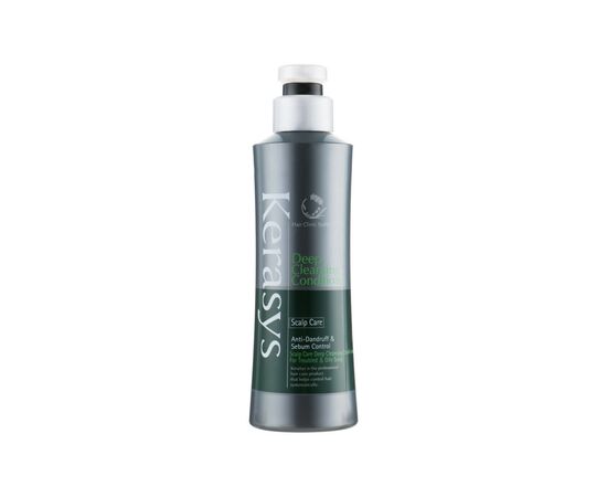 Кондиционер для волос KeraSys Hair Clinic System Conditioner Лечение кожи головы Освежающий 600 мл (8801046866221)