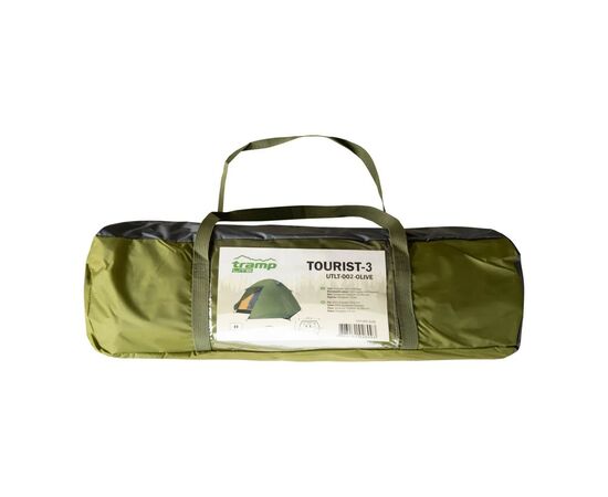 Палатка Tramp Tourist 3 (TLT-002-olive), изображение 12 Палатка Tramp Tourist 3 (TLT-002-olive), изображение 12