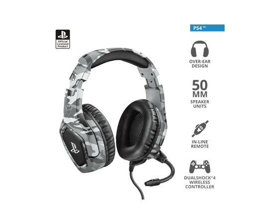 Навушники Trust GXT 488 Forze-G for PS4 Grey (23531), зображення 12