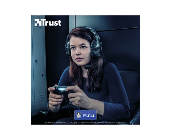 Навушники Trust GXT 488 Forze-G for PS4 Grey (23531), зображення 8