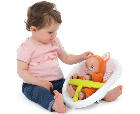 Коляска для кукол Smoby Mini Kiss 3в1 Веселые животные (210206), изображение 9 Коляска для кукол Smoby Mini Kiss 3в1 Веселые животные (210206), изображение 9