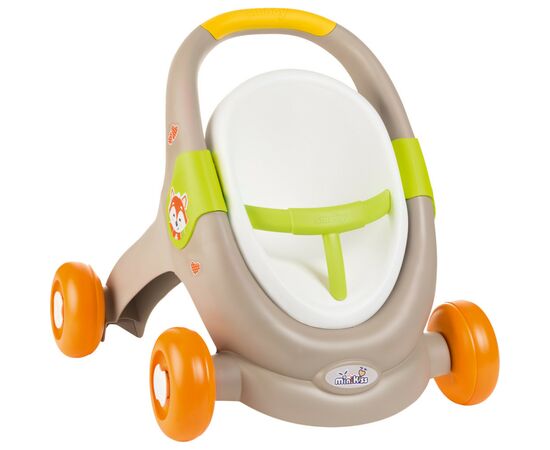 Коляска для кукол Smoby Mini Kiss 3в1 Веселые животные (210206)
