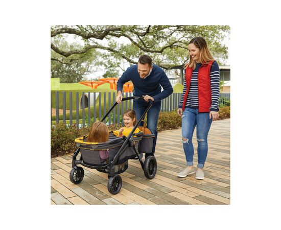 Коляска Evenflo Pivot Xplore All-Terrain Stroller Wagon - Adventurer (032884200115), изображение 6 Коляска Evenflo Pivot Xplore All-Terrain Stroller Wagon - Adventurer (032884200115), изображение 6