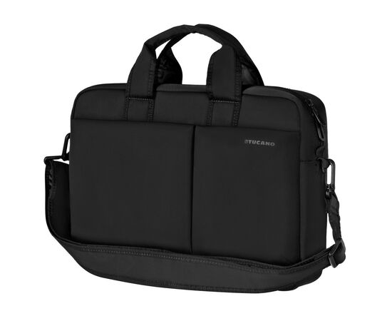 Сумка для ноутбука Tucano 14" Piu Bag Black (BPB1314-BK), изображение 7 Сумка для ноутбука Tucano 14" Piu Bag Black (BPB1314-BK), изображение 7