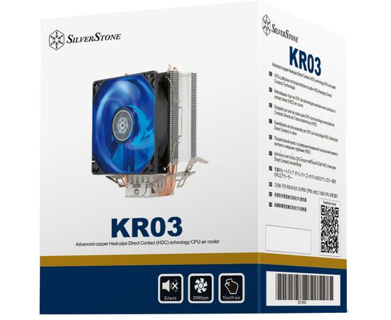 Кулер для процессора Silver Stone KRYTON KR03 (SST-KR03), изображение 12 Кулер для процессора Silver Stone KRYTON KR03 (SST-KR03), изображение 12