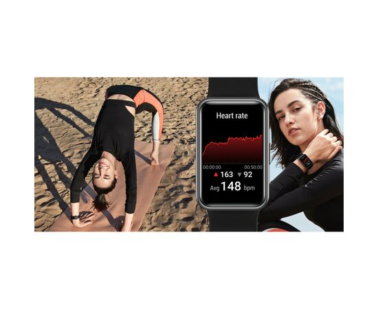 Смарт-часы Huawei Watch Fit Graphite Black (55027360/55027807), изображение 11 Смарт-часы Huawei Watch Fit Graphite Black (55027360/55027807), изображение 11