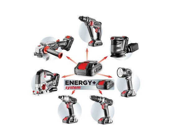 Шуруповерт Graphite Energy + SET, 18В, 2х2.0 Ач, 109ед. кейс (58G022-PS15), изображение 11