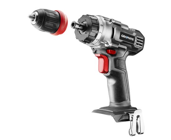 Шуруповерт Graphite Energy + SET, 18В, 2х2.0 Ач, 109ед. кейс (58G022-PS15), изображение 2