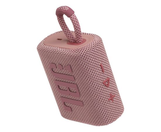Акустическая система JBL Go 3 Pink (JBLGO3PINK), изображение 11 Акустическая система JBL Go 3 Pink (JBLGO3PINK), изображение 11
