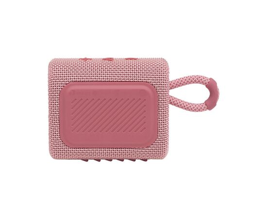 Акустическая система JBL Go 3 Pink (JBLGO3PINK), изображение 3 Акустическая система JBL Go 3 Pink (JBLGO3PINK), изображение 3