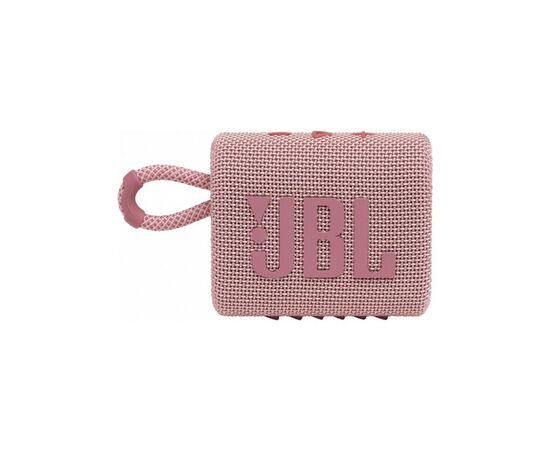 Акустическая система JBL Go 3 Pink (JBLGO3PINK)