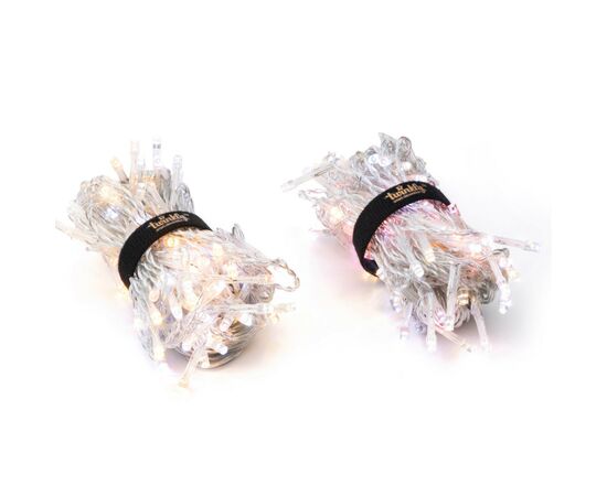 Гирлянда Twinkly Smart LED Icicle AWW 190, BT + WiFi, Gen II, IP44 кабель про (TWI190GOP-TEU), изображение 2 Гирлянда Twinkly Smart LED Icicle AWW 190, BT + WiFi, Gen II, IP44 кабель про (TWI190GOP-TEU), изображение 2