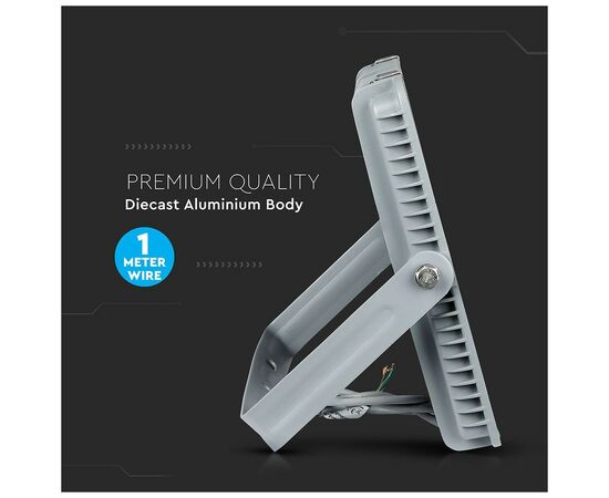 Прожектор V-TAC LED 200W, SKU-484, Samsung CHIP, 230V, 4000К (3800157631402), изображение 5 Прожектор V-TAC LED 200W, SKU-484, Samsung CHIP, 230V, 4000К (3800157631402), изображение 5