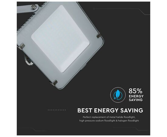 Прожектор V-TAC LED 200W, SKU-484, Samsung CHIP, 230V, 4000К (3800157631402), изображение 7 Прожектор V-TAC LED 200W, SKU-484, Samsung CHIP, 230V, 4000К (3800157631402), изображение 7