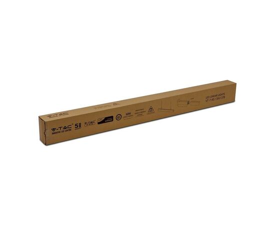 Светильник V-TAC LED 60W, SKU-378, Samsung Chip, 1200mm, 230V, 4000К (3800157638524), изображение 6 Светильник V-TAC LED 60W, SKU-378, Samsung Chip, 1200mm, 230V, 4000К (3800157638524), изображение 6