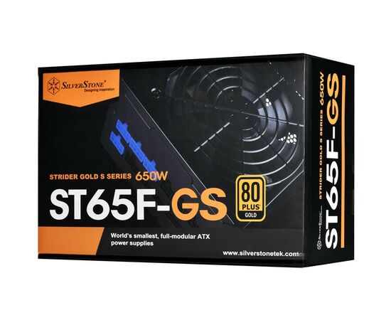 Блок питания Silver Stone 650W STRIDER (SST-ST65F-GS), изображение 7 Блок питания Silver Stone 650W STRIDER (SST-ST65F-GS), изображение 7
