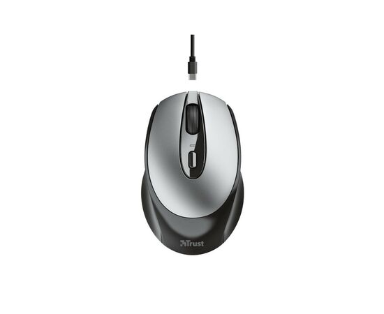 Мышка Trust Zaya Rechargeable Wireless Black (23809), изображение 7 Мышка Trust Zaya Rechargeable Wireless Black (23809), изображение 7