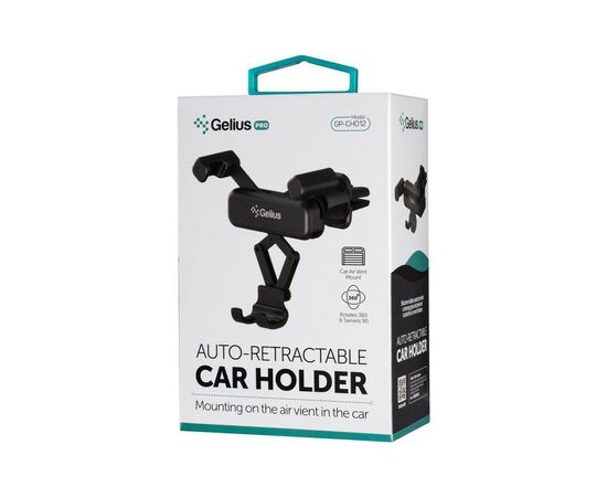 Универсальный автодержатель Gelius Pro GP-CH012 Black (00000082304), изображение 10 Универсальный автодержатель Gelius Pro GP-CH012 Black (00000082304), изображение 10