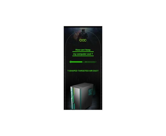 Корпус Gamemax Brufen C3 BW, зображення 12 Корпус Gamemax Brufen C3 BW, зображення 12