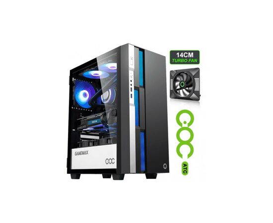 Корпус Gamemax Brufen C3 BW, зображення 5 Корпус Gamemax Brufen C3 BW, зображення 5