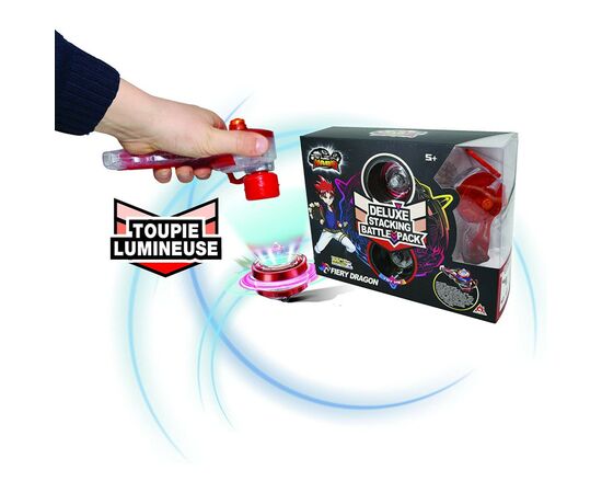 Волчок Auldey Infinity Nado V серия Deluxe Edition Fiery Dragon Огненный Д (EU634402H), изображение 8 Волчок Auldey Infinity Nado V серия Deluxe Edition Fiery Dragon Огненный Д (EU634402H), изображение 8