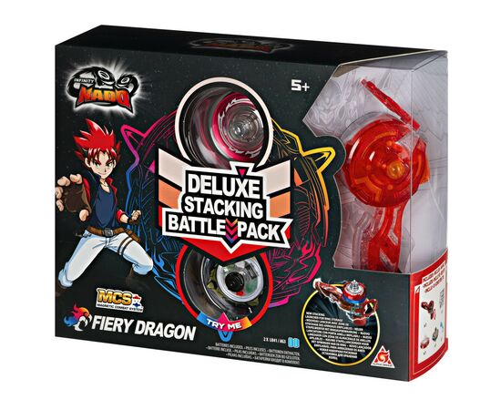 Волчок Auldey Infinity Nado V серия Deluxe Edition Fiery Dragon Огненный Д (EU634402H)