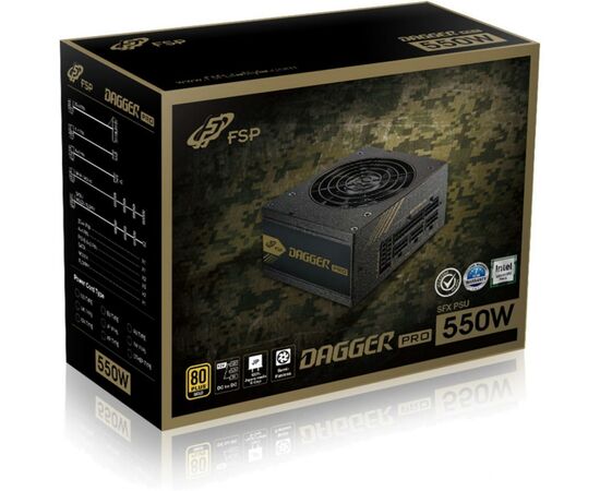 Блок питания FSP 550W SFX DAGGER PRO (SDA2-550), изображение 9 Блок питания FSP 550W SFX DAGGER PRO (SDA2-550), изображение 9