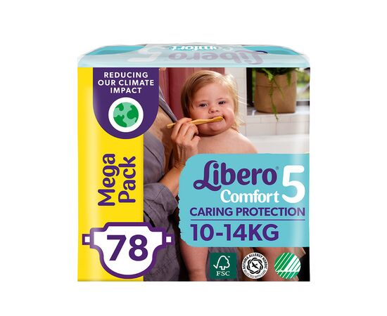 Подгузник Libero Comfort 5 10-14 кг 78 шт (7322541083346)