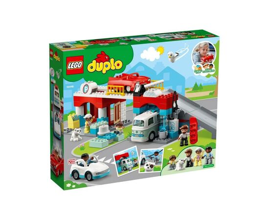 Конструктор LEGO Duplo Гараж і автомийка 112 деталей (10948), зображення 12 Конструктор LEGO Duplo Гараж і автомийка 112 деталей (10948), зображення 12
