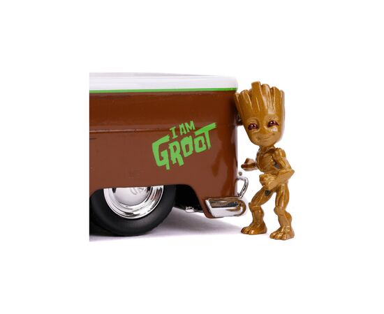 Машина Jada Марвел Правоохоронці Галактики Volkswagen Pickup + фігурка Г (253225013), зображення 11 Машина Jada Марвел Правоохоронці Галактики Volkswagen Pickup + фігурка Г (253225013), зображення 11