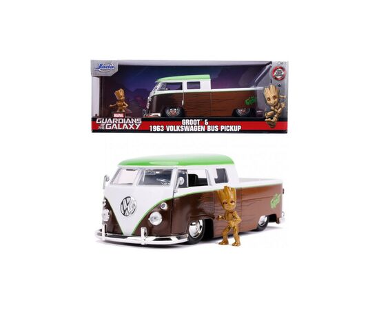 Машина Jada Марвел Правоохоронці Галактики Volkswagen Pickup + фігурка Г (253225013), зображення 12 Машина Jada Марвел Правоохоронці Галактики Volkswagen Pickup + фігурка Г (253225013), зображення 12