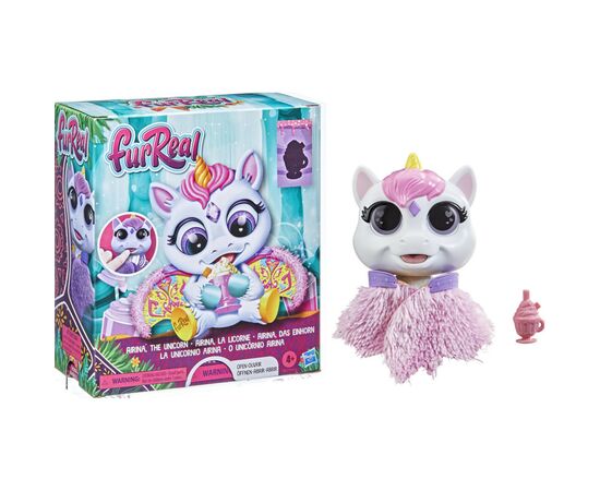 Интерактивная игрушка Hasbro FurReal Фэнтезийное Кормление AIRINA THE UNICORN (F1545_F1825), изображение 11 Интерактивная игрушка Hasbro FurReal Фэнтезийное Кормление AIRINA THE UNICORN (F1545_F1825), изображение 11