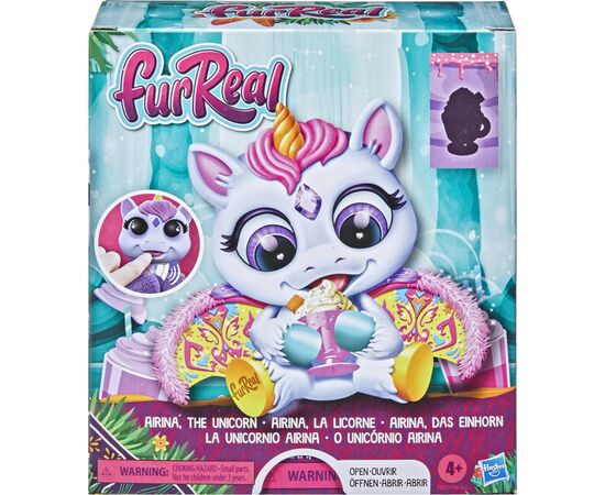 Интерактивная игрушка Hasbro FurReal Фэнтезийное Кормление AIRINA THE UNICORN (F1545_F1825), изображение 12 Интерактивная игрушка Hasbro FurReal Фэнтезийное Кормление AIRINA THE UNICORN (F1545_F1825), изображение 12