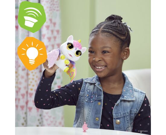 Интерактивная игрушка Hasbro FurReal Фэнтезийное Кормление AIRINA THE UNICORN (F1545_F1825), изображение 5 Интерактивная игрушка Hasbro FurReal Фэнтезийное Кормление AIRINA THE UNICORN (F1545_F1825), изображение 5