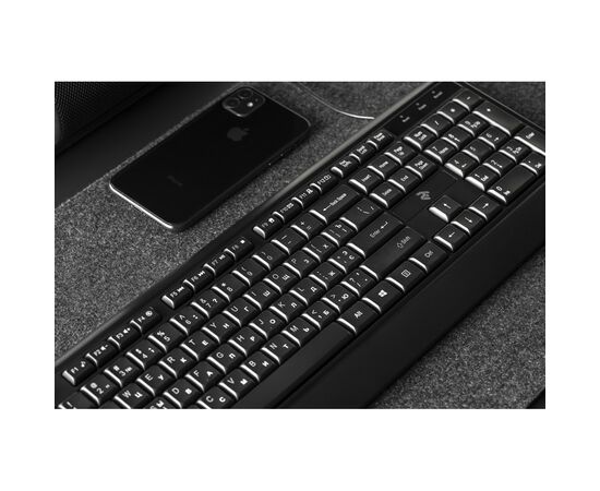 Комплект 2E MK404 USB Black (2E-MK404UB), зображення 11 Комплект 2E MK404 USB Black (2E-MK404UB), зображення 11