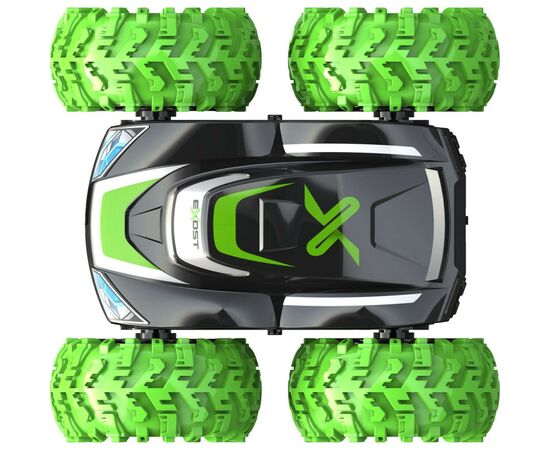 Радиоуправляемая игрушка Silverlit Exost 360 CROSS II, 118 2,4 ГГц, зеленая (20257-1), изображение 11 Радиоуправляемая игрушка Silverlit Exost 360 CROSS II, 118 2,4 ГГц, зеленая (20257-1), изображение 11