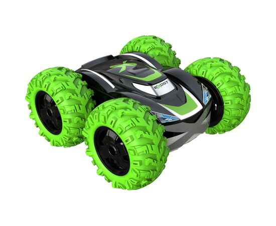 Радиоуправляемая игрушка Silverlit Exost 360 CROSS II, 118 2,4 ГГц, зеленая (20257-1), изображение 3 Радиоуправляемая игрушка Silverlit Exost 360 CROSS II, 118 2,4 ГГц, зеленая (20257-1), изображение 3