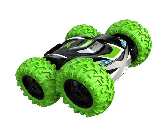 Радиоуправляемая игрушка Silverlit Exost 360 CROSS II, 118 2,4 ГГц, зеленая (20257-1), изображение 7 Радиоуправляемая игрушка Silverlit Exost 360 CROSS II, 118 2,4 ГГц, зеленая (20257-1), изображение 7