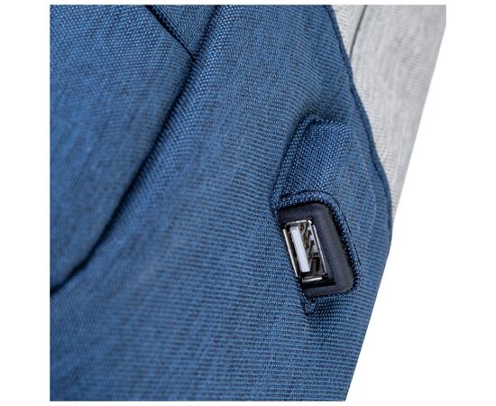 Рюкзак для ноутбука RivaCase 15.6" 7562 Anti-theft, water-repellent, Grey / Dark Blue (7562Grey/DarkBlue), изображение 10 Рюкзак для ноутбука RivaCase 15.6" 7562 Anti-theft, water-repellent, Grey / Dark Blue (7562Grey/DarkBlue), изображение 10