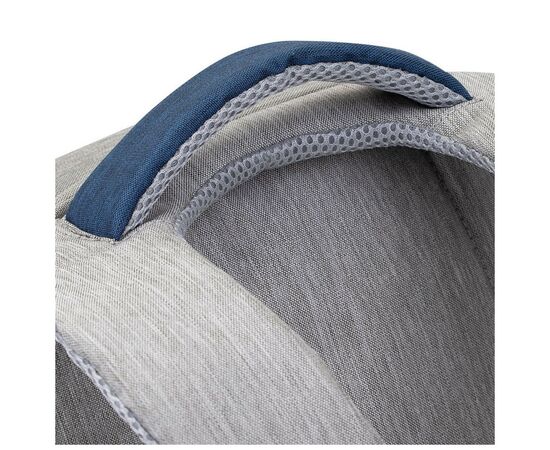 Рюкзак для ноутбука RivaCase 15.6" 7562 Anti-theft, water-repellent, Grey / Dark Blue (7562Grey/DarkBlue), изображение 11 Рюкзак для ноутбука RivaCase 15.6" 7562 Anti-theft, water-repellent, Grey / Dark Blue (7562Grey/DarkBlue), изображение 11