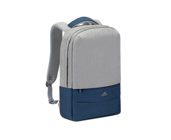 Рюкзак для ноутбука RivaCase 15.6" 7562 Anti-theft, water-repellent, Grey / Dark Blue (7562Grey/DarkBlue), изображение 4 Рюкзак для ноутбука RivaCase 15.6" 7562 Anti-theft, water-repellent, Grey / Dark Blue (7562Grey/DarkBlue), изображение 4
