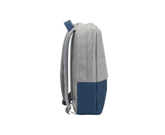 Рюкзак для ноутбука RivaCase 15.6" 7562 Anti-theft, water-repellent, Grey / Dark Blue (7562Grey/DarkBlue), изображение 6 Рюкзак для ноутбука RivaCase 15.6" 7562 Anti-theft, water-repellent, Grey / Dark Blue (7562Grey/DarkBlue), изображение 6