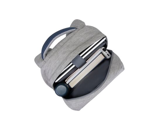Рюкзак для ноутбука RivaCase 15.6" 7562 Anti-theft, water-repellent, Grey / Dark Blue (7562Grey/DarkBlue), изображение 7 Рюкзак для ноутбука RivaCase 15.6" 7562 Anti-theft, water-repellent, Grey / Dark Blue (7562Grey/DarkBlue), изображение 7