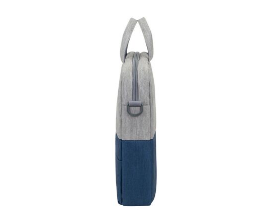 Сумка для ноутбука RivaCase 15.6" 7532 Prater, grey/dark blue anti-theft (7532Grey/DarkBlue), изображение 4 Сумка для ноутбука RivaCase 15.6" 7532 Prater, grey/dark blue anti-theft (7532Grey/DarkBlue), изображение 4