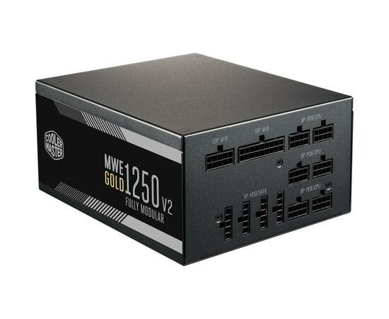 Блок питания CoolerMaster 1250W MWE Gold V2 FM (MPE-C501-AFCAG-EU), изображение 5 Блок питания CoolerMaster 1250W MWE Gold V2 FM (MPE-C501-AFCAG-EU), изображение 5