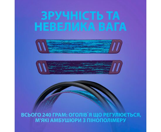 Наушники Logitech G335 Wired Gaming Black (981-000978), изображение 2 Наушники Logitech G335 Wired Gaming Black (981-000978), изображение 2