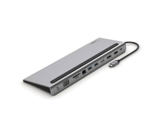 Концентратор Belkin USB-C 11-in-1 Multiport Dock (INC004BTSGY)