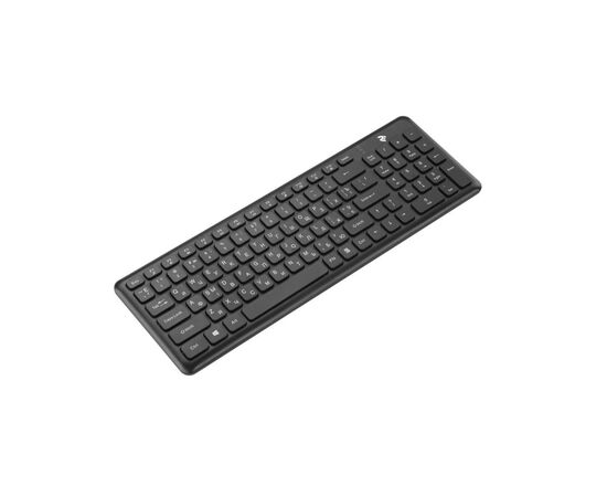 Клавиатура 2E KS230 Slim Wireless Black (2E-KS230WB), изображение 4 Клавиатура 2E KS230 Slim Wireless Black (2E-KS230WB), изображение 4