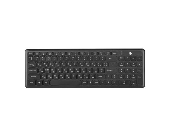 Клавиатура 2E KS230 Slim Wireless Black (2E-KS230WB)