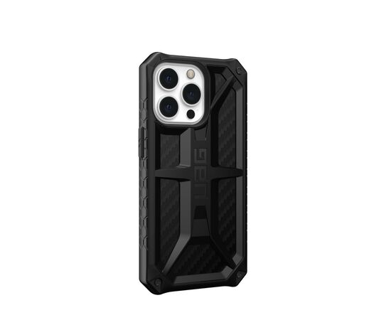 Чохол до моб. телефона Uag Apple Iphone 13 Pro Monarch, Carbon Fiber (113151114242), зображення 10 Чохол до моб. телефона Uag Apple Iphone 13 Pro Monarch, Carbon Fiber (113151114242), зображення 10
